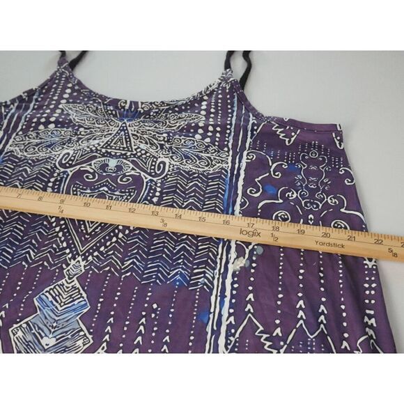 Women's Purple Spaghetti Straps Top L - Picture 7 of 10